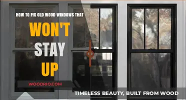 Revive Your Old Wood Windows: Simple Fixes for Sagging or Stuck Frames
