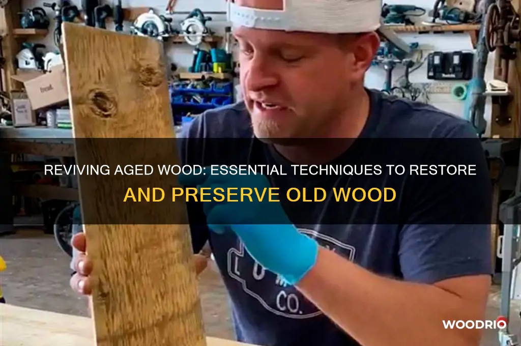 how to fix old wood