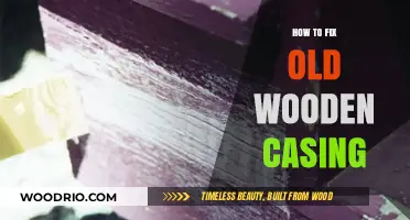 Revive Your Old Wooden Casing: Simple Steps for Restoration and Repair