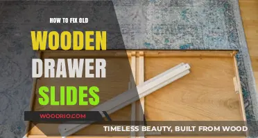 Revive Your Furniture: Easy Steps to Repair Old Wooden Drawer Slides