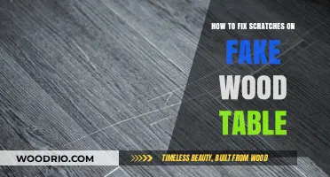 Repairing Scratches on Laminate Wood Tables: Easy DIY Solutions