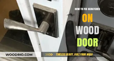 Revive Your Wood Door: A Simple Guide to Fixing Scratches