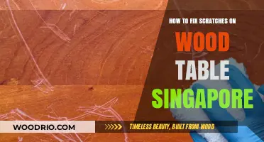 Effective Ways to Repair Scratches on Wood Tables in Singapore