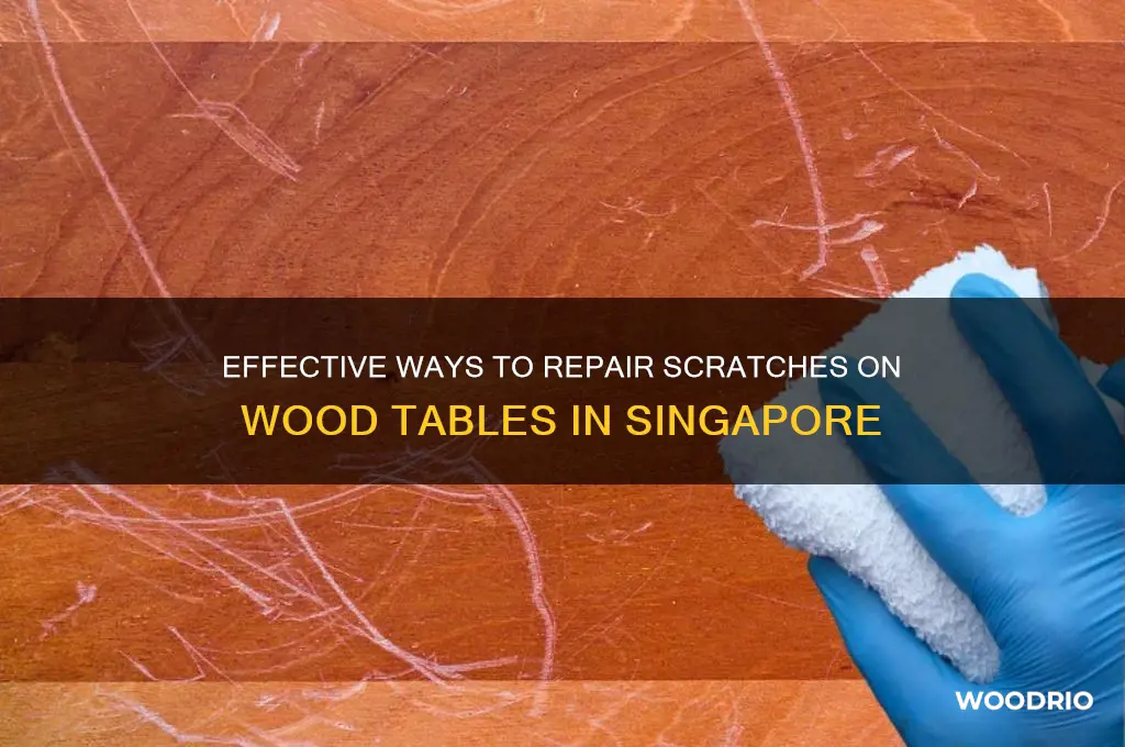 how to fix scratches on wood table singapore