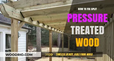Mending Split Pressure-Treated Wood: A Comprehensive Guide