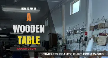 Revive Your Wooden Table: Easy DIY Restoration Tips and Tricks