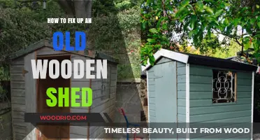 Revive Your Old Wooden Shed: Easy DIY Restoration Guide