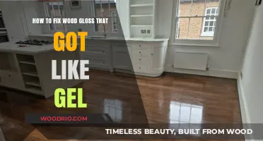 Restoring Wood Gloss: A Step-by-Step Guide to Fixing Gel-Like Finishes