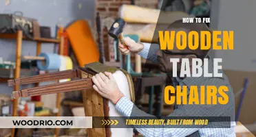 Revive Your Wooden Table Chairs: Easy DIY Repair and Restoration Guide