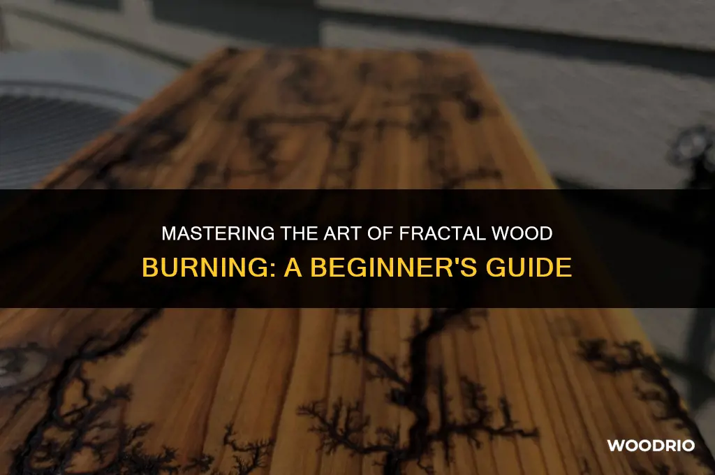 how to fractal burn wood
