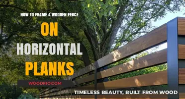 Expert Guide: Framing a Wooden Fence with Horizontal Planks