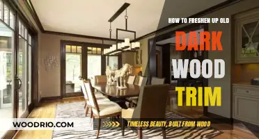 Revitalize Your Space: Easy Tips to Brighten Old Dark Wood Trim