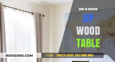 Revitalize Your Wood Table: Simple Steps for a Fresh Look