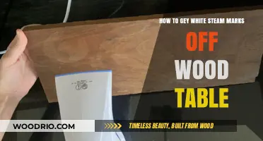 Remove White Steam Marks from Wood Tables: Quick and Easy Tips