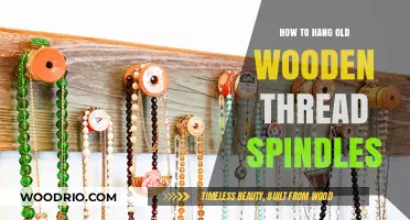 Creative Ways to Display Vintage Wooden Thread Spindles in Your Home