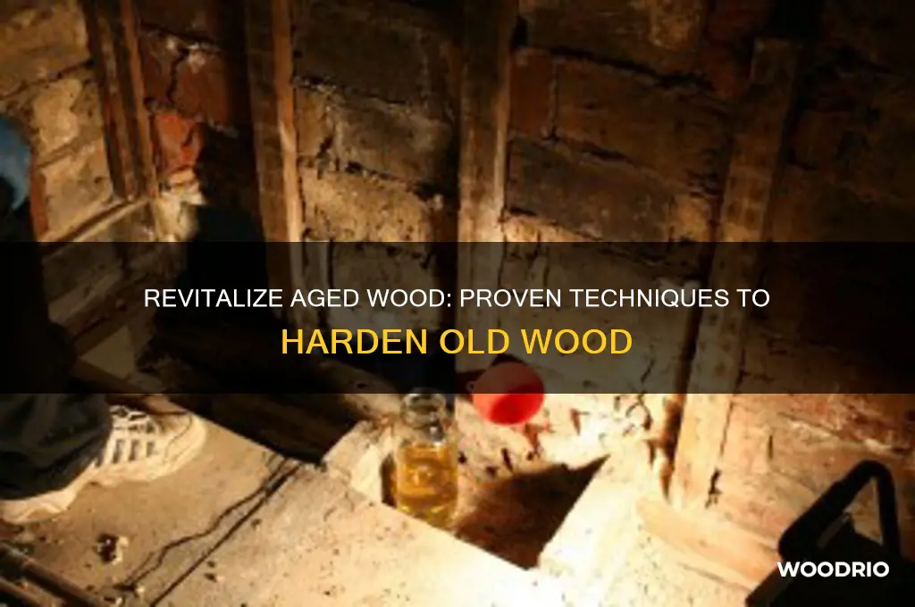 how to harden old wood
