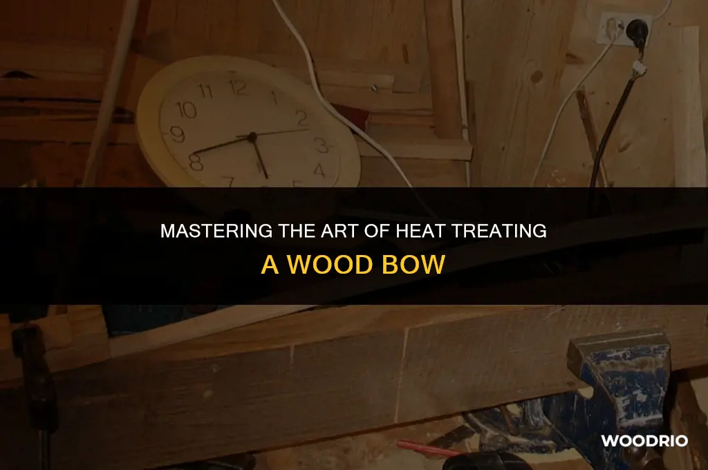 how to heat treat a wood bow