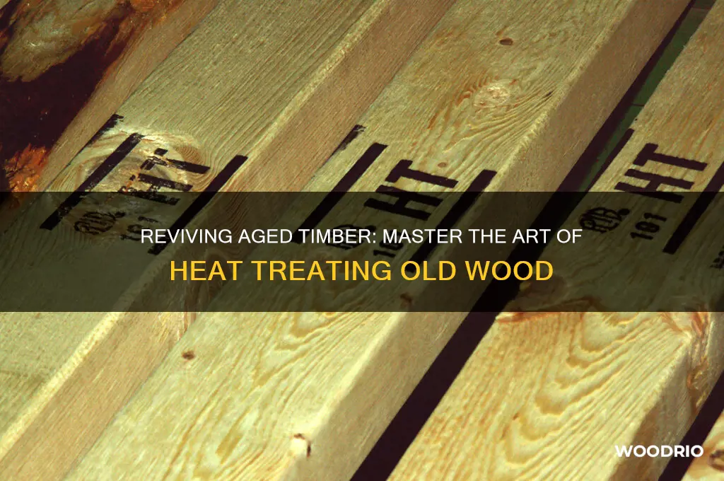 how to heat treat old wood