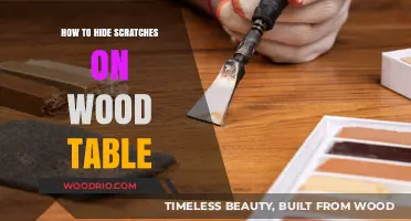 Effective Ways to Conceal Scratches on Your Wooden Table
