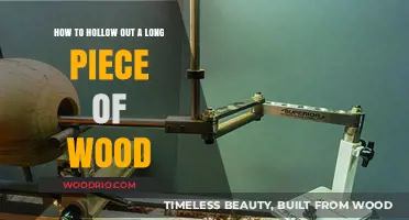 Mastering Wood Hollows: Techniques for Long Wooden Pieces