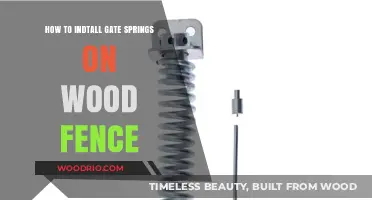 Revamping Your Wooden Fence: A Guide to Installing Gate Springs