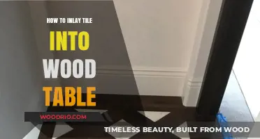Mastering Tile Inlay: Transforming Wood Tables with Stunning Designs