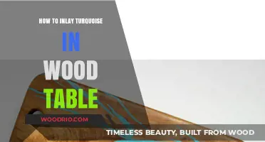 Mastering Turquoise Inlay: Transform Your Wood Table with Stunning Accents