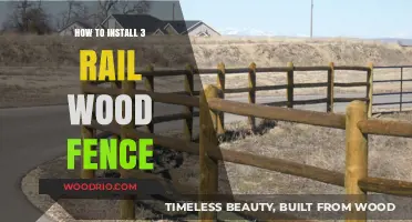 Mastering the Art of Installing a 3-Rail Wood Fence: A Step-by-Step Guide