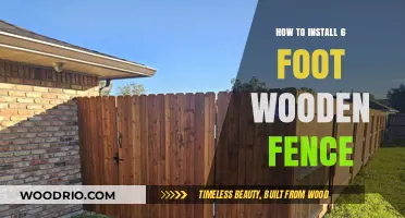 DIY Guide: Installing a Sturdy 6-Foot Wooden Fence