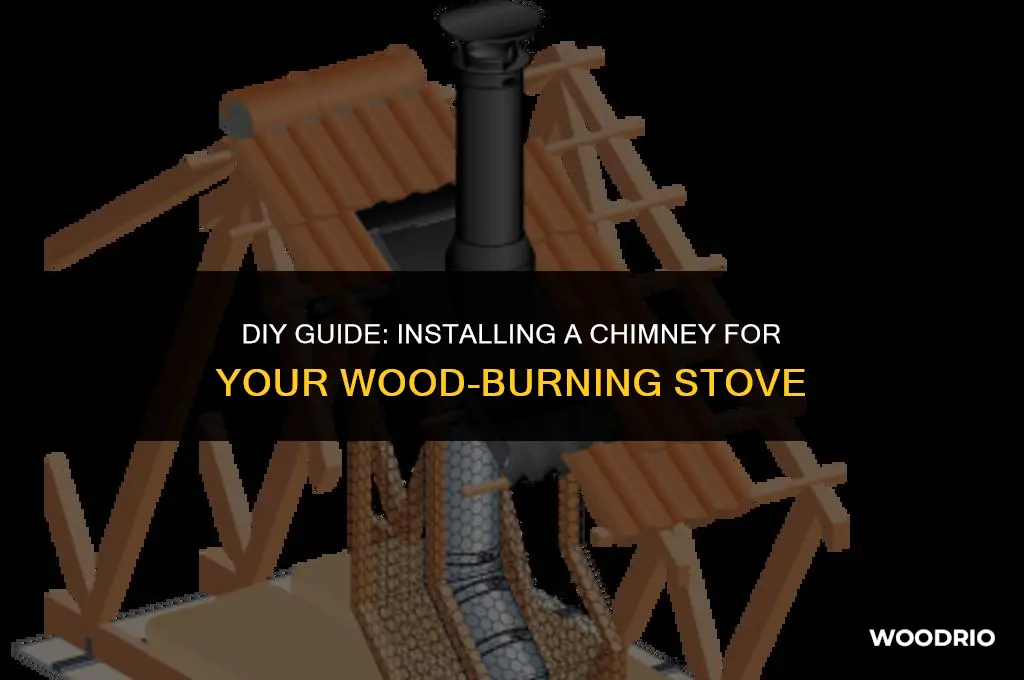 how to install a chimney for a wood burning stove