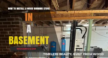 Cozy Up Your Basement: A Guide to Installing a Wood Burning Stove