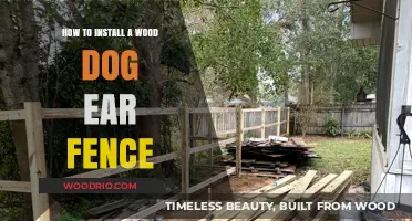 DIY Guide: Installing a Wood Dog Ear Fence in 5 Easy Steps