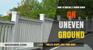 Mastering the Art of Installing a Wood Fence on Uneven Terrain