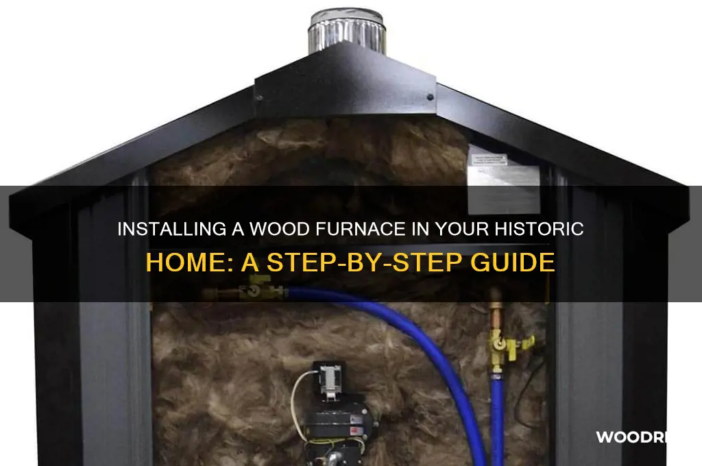 how to install a wood furnace in a old house
