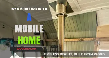 Cozy Up Your Mobile Home: A Guide to Wood Stove Installation
