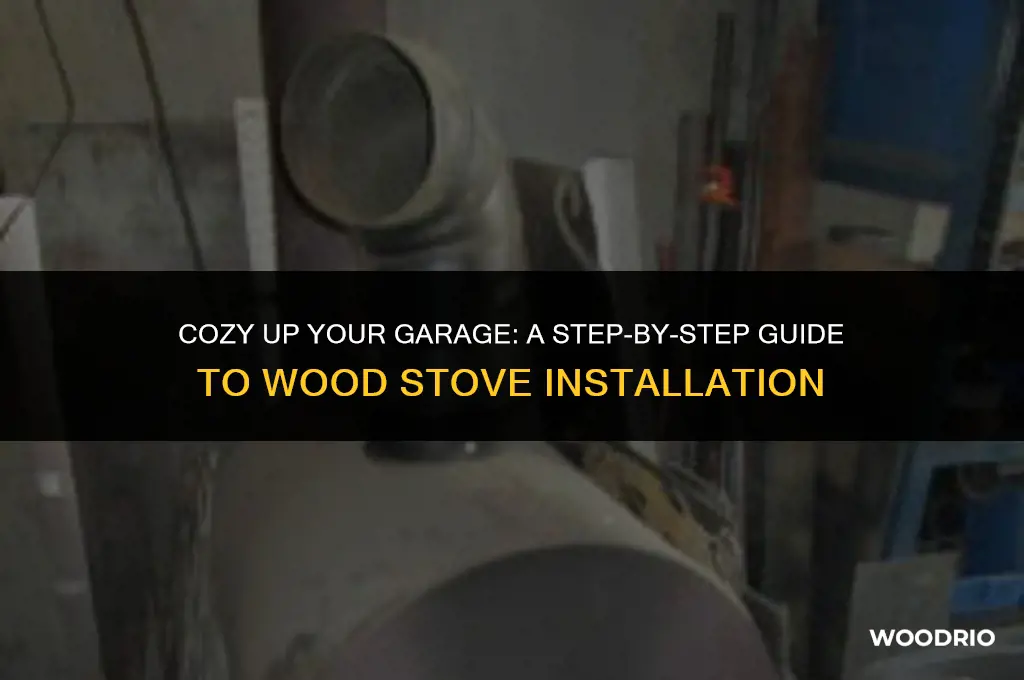 how to install a wood stove in garage