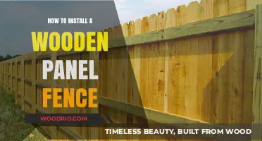 Step-by-Step Guide to Installing a Durable Wooden Panel Fence