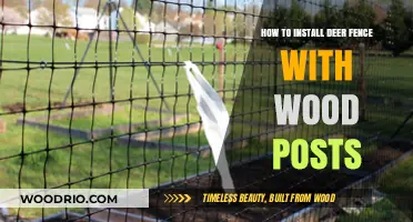 Secure Your Property: A Guide to Installing Deer Fences with Wood Posts