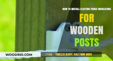 Safeguard Your Property: Installing Electric Fence Insulators on Wooden Posts