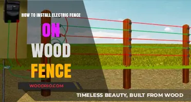 Securing Your Property: A Guide to Installing Electric Fences on Wooden Structures