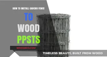 Secure Your Space: A Guide to Installing Gaucho Fence on Wood Posts