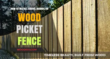 Easy Guide to Installing Gravel Boards on Wood Picket Fences