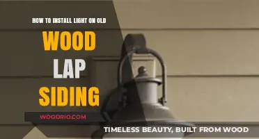 Installing Lights on Old Wood Lap Siding: A Step-by-Step Guide
