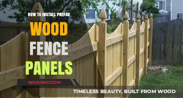Effortless Installation: Prefab Wood Fence Panels for Your Dream Yard