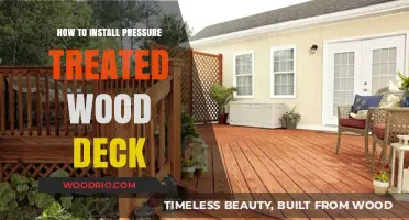Building a Durable Deck: A Guide to Installing Pressure-Treated Wood
