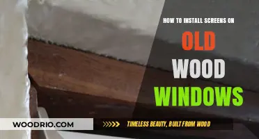 Revive Old Wood Windows: Step-by-Step Guide to Installing Screens