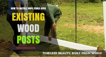 Revamp Your Yard: Installing Vinyl Fencing Over Wood Posts