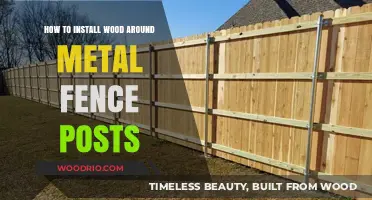 Enhancing Your Metal Fence: A Guide to Installing Wood Accents