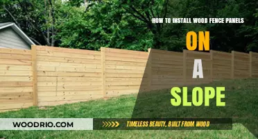 Mastering the Art of Installing Wood Fence Panels on a Slope
