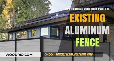 Enhancing Your Yard: A Guide to Adding Wood Panels to Aluminum Fences